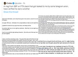 SBF：FTX仍有可能获得新融资 正与孙宇晨对话_FTX:加密货币