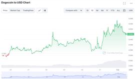 随着鲸鱼活动达到 2 个月高点，狗狗币价格上涨_DOG:DOGEALLY