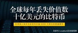 全球每年丢失价值数十亿美元的比特币_比特币:加密货币