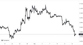 这枚硬币正在失血：一天内损失了两位数……_DOGE:MESSDOGE