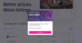 Uniswap NFT市场狂撒500万美金空投上线，为何收效甚微？_PNFT:itokenwallet转trc20需要手续费吗