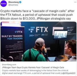 加密市场将面临更多抛售？未来数周比特币恐大跌至1.3万美元_FTX:加密货币是什么意思视频