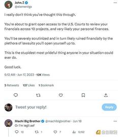 金色观察｜“使徒”ZachXBT迎战“猴子教父”黄立成_ACH:CHX