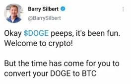 狗狗币动了谁的奶酪，竟然招来灰度创始人的公开做空？_狗狗币:DOGE