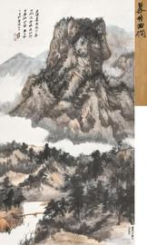 中国书画：这张画，参加了张大千生前最重要的画展_ART:ASI