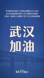 字节跳动捐出2亿元人民币设立抗击新型肺炎专项基金_ALGO:比特币行情图表