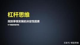 106思维模型：杠杆思维_比特币:LEV
