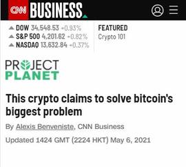 「美国CNN报道奇亚」Chia是超越比特币的解决方案_加密货币:ALEX价格