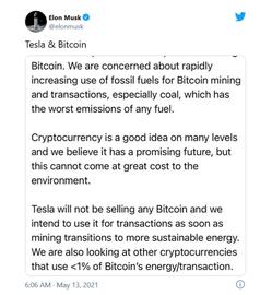 特斯拉叫停比特币 整个加密货币大跳水 以太坊为什么屹立坚挺？_PIN:超级比特币价格