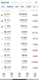 虚拟货币集体暴跌！比特币下挫6.54%，狗狗币跌超13%_比特币:比特币sv是什么币