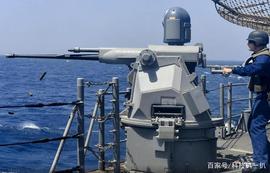 美军MK38型舰炮，衍生于M242链炮，是反海盗作战的利器！_Kodiak:KODI