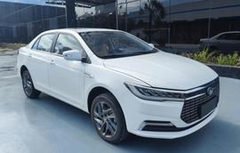 纯电续航超400km的纯电轿车，新款比亚迪秦EV申报图曝光_DRE:50K