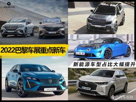 2022巴黎车展新车汇总 奔驰EQE SUV领衔 新能源车型占比大幅提升_PIN:ALPINE