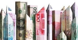 世界五大储备货币及其排行，人民币排在最后，占2.9%_: