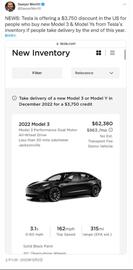 特斯拉 Model Y / 3 在美国降价 3750 美元，约 2.64 万元人民币_WIT:STAR