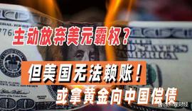 美国或将放弃美元霸权？但无法赖账，或拿黄金向中国偿债！_ADP:数字货币平台