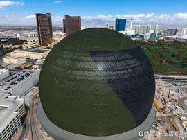 砸了166亿！拉斯维加斯花6年时间造了个球，把所有地标都比下去了_LED:Lunasphere