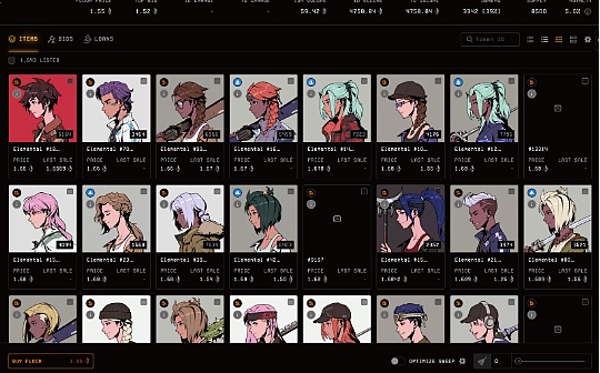 Azuki发售的Elementals为什么会撞图？_MENT:HIAZUKI